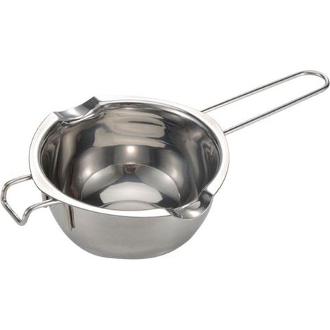 Cuiseur Vapeur - Casserole Acier Inoxydable 400 ml - Pour Fonte Chocolat Beurre Sauce - 1 Pièce (1/5)