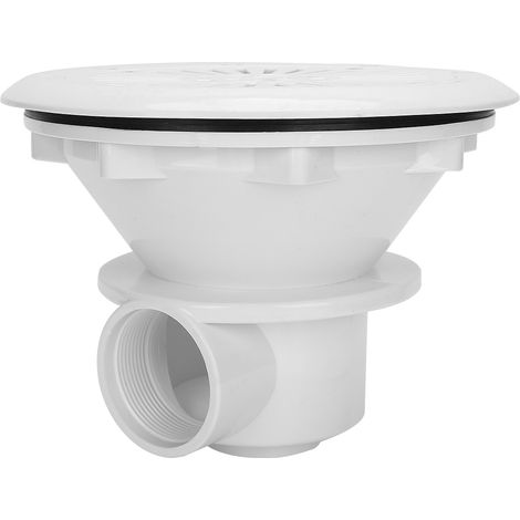 Sortie d'évacuation pour piscine bonde de vidange remplacement ABS acier inoxydable antirouille 23x17cm 1 pièce (1/5)