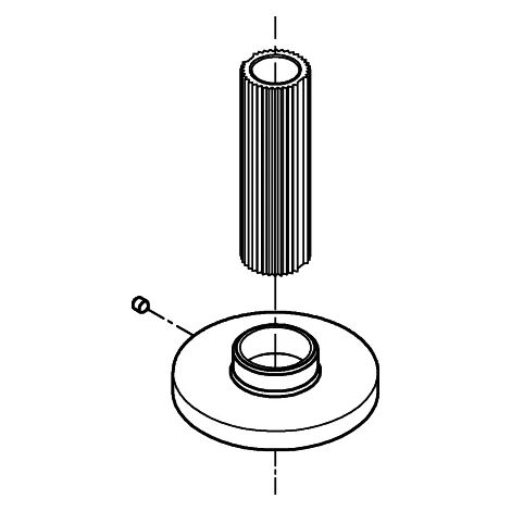 GROHE Rosace 101351, supersteel, 101351DC00