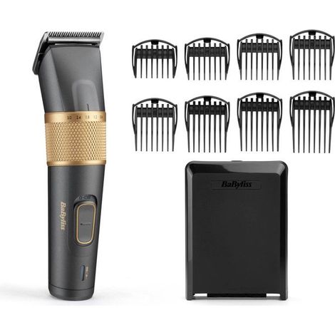 Cortadora de cabello - BABYLISS - P1361E - Cuchillas de grafito - 26 alturas de corte - Autonomía 160 mi (1/5)