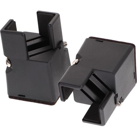 rehausseurs de pieds bureau réglables, support stable pour meubles, blocs rehausse lit et canapé, (1/5)