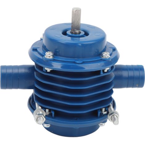 Mini pompe auto-amorçante, pompe centrifuge électrique robuste pour l'irrigation de jardin, remplissage et vidange d'huile. (1/5)