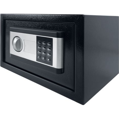 Tresore Safe 34L Elektronischer Wandtresor, Möbeltresor Geldkassette Tresor Feuerfest Wasserdicht, mit zahlenschloss und Schlüssel, 38x30x30cm, HENGMEI