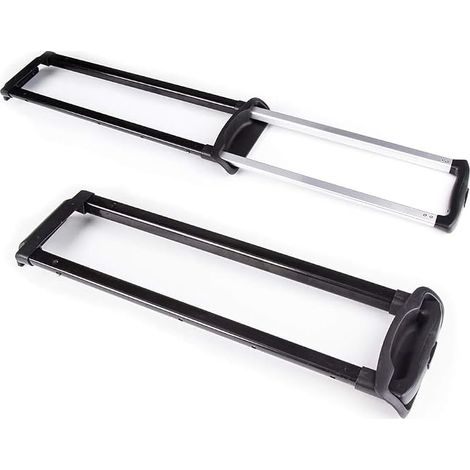 Telescopic Luggage Handle Replacement 50cm 24mm 24mm 28mm 3-Tier Aluminum Telescopic Handle Adjustable and Sturdy Suitable for People of Different Height (1/2)