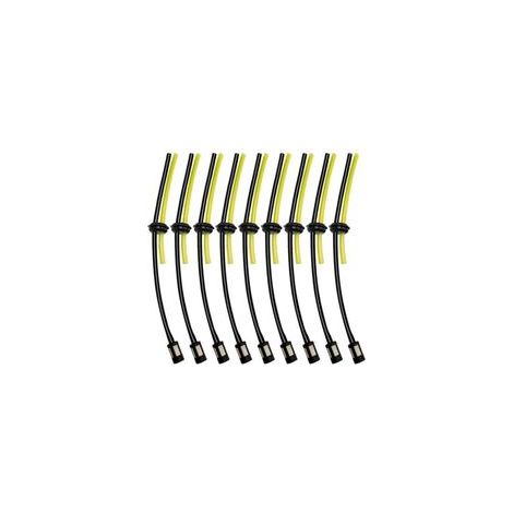 9 Ensembles Universel Filtre à Essence Kit, Tuyaux de Carburant Universels, Durite Essence Debroussailleuse en Caoutchouc, pour Coupe-Herbe, Débroussailleuse, Tronconneuse Taille Haie (1/4)
