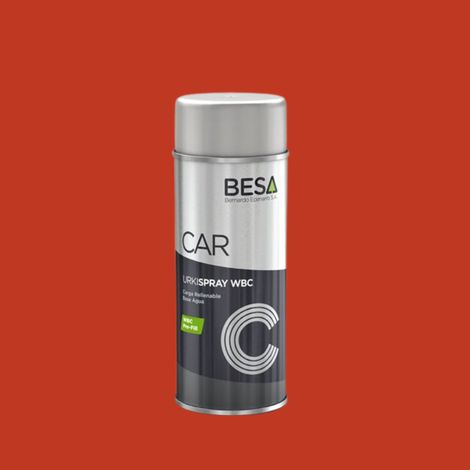 Bombe de peinture Orange Sang RAL 2002 Brillant
