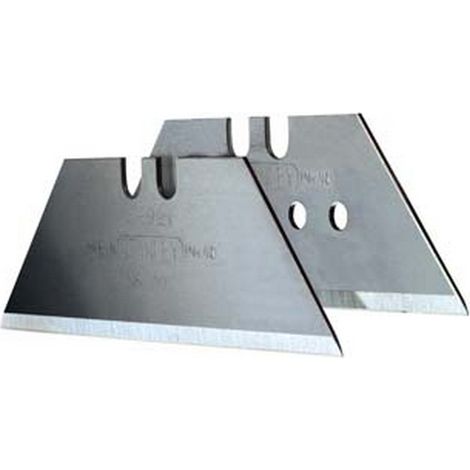 2BL lame ricambio a trapezio grandi per i e raschietti lama senza fori - conf.10 blister pz.10 (2-11-921)