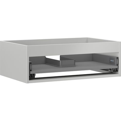 Mexen Box-A Korpus für Waschbeckenunterschrank 70 cm, 1 Schublade, Grau matt - 91AX0-0700-235-1-62 (1/4)