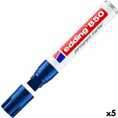 Edding 850 marcador permanente Grueso Azul 5 pieza(s) (1/4)