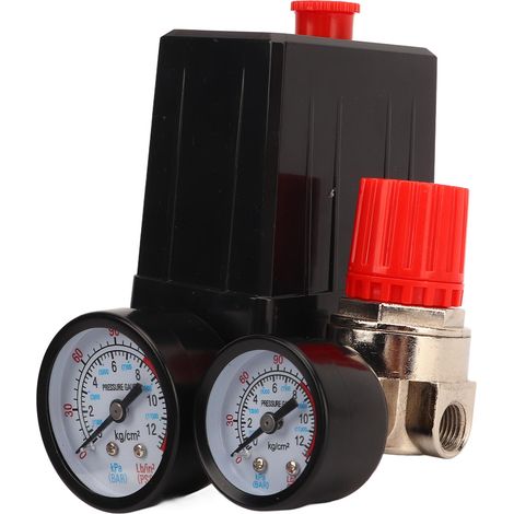Kit de pièces de rechange et accessoires pour pressostat de compresseur d'air 0180 PSI et vanne de régulation