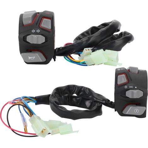 22-mm-Motorradlenkerschalter, wasserdicht, universell, für Blinker und rotes Licht