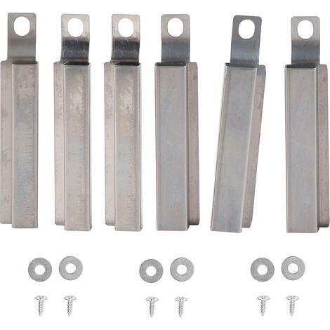 6PCS Tube de brûleur,Acier inoxydable,Réglable,Pour Charbroil 463673517 (1/5)