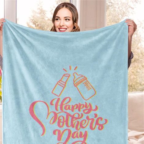 Couverture personnalisée BL314-1 100x120 cm, plaide sur mesure en tissu doux, idéale pour canapé ou lit, motif unique. (1/3)