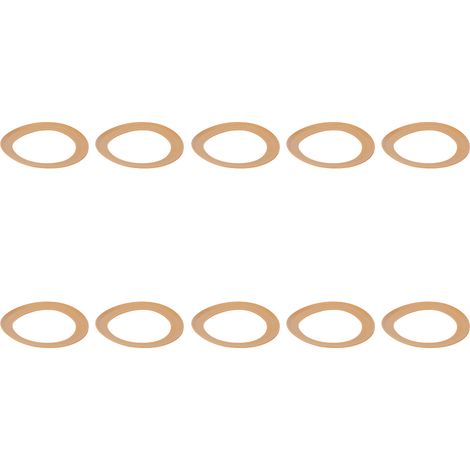 Lot de 10 anneaux en caoutchouc pour pompe à huile 1100 W accessoires inclus : compresseur d'air silencieux. (1/5)