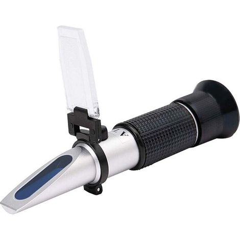 Réfractomètre Brix Portable 0-32% ATC, Densimètre Lecteur Précis pour Fruits et Vins (1/3)