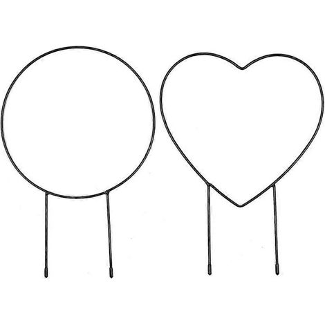 Support pour plantes grimpantes (lot de 12) pour la croissance des plantes grimpantes de jardin (1/5)