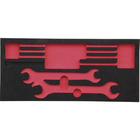 COFAN separador espuma (1/3 cajon) llaves fijas , Separador espuma llaves fijas (1/3 cajón) Ideal para optimizar y organizar su espacio de almacenamiento de herramientas. Fabricado