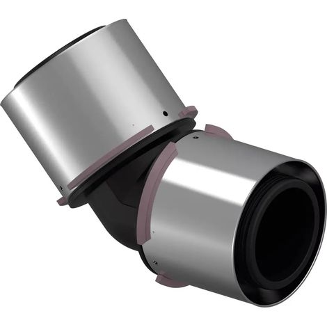 Uponor S-Press Codo de unión 45° PPSU 75-75, 1032880