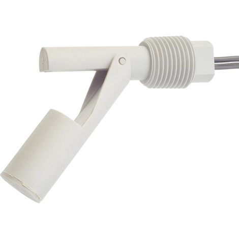 Capteur de niveau  à flotteur RS PRO, Horizontal, sortie NO/NF, en Polypropylène, câble 1m ( Prix pour 1 )