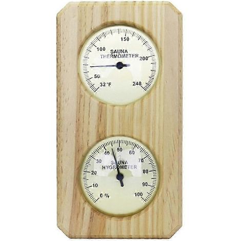 Thermomètre et hygromètre pour sauna 2 en 1, compatible avec les saunas Tradition DS. (1/5)