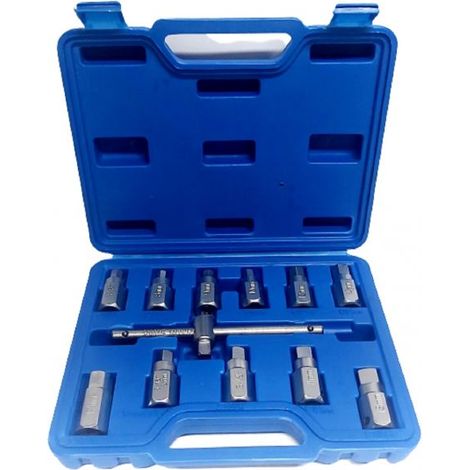 Chiave del carter quadrato ed esagonale set 12 pezzi chiavi (1/5)