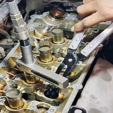 Pince à ressort de soupape, outil de démontage de pince à ressort (1/4)