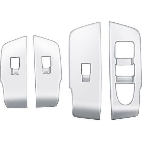 Türgriff, Türablage, Fensterheberschalter, Armlehne – Silber
