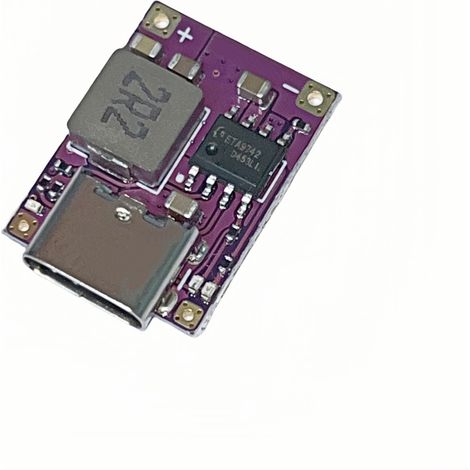 Mini module de charge de batterie au lithium 18650, module intégré de charge/décharge 5V/2,4A, 3,7V/4,2V Type-C. (1/2)