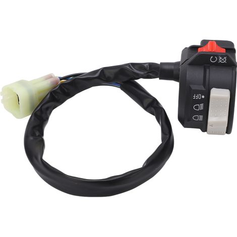 Interrupteur gauche guidon ATV fonction feux haut/bas/arrêt 5FK 83975 11 00 pièce de rechange Banshee 350 YFZ350 2002-2006 (1/5)