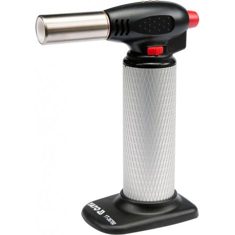 QUEMADOR DE GAS CON ENCENDIDO PIEZOELÉCTRICO, ALIMENTADO CON GAS DE ENCENDEDOR - YT-36700