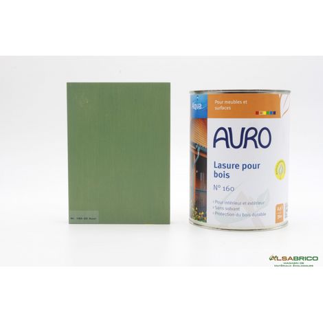 Lasure pour bois n°160 AURO, Turquoise -