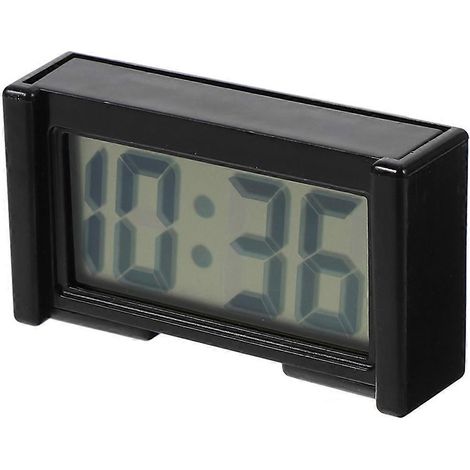 Grande horloge numérique, mini horloge de voiture, horloge numérique pour voiture, horloge de véhicule, horloge numérique pour voiture (1/2)