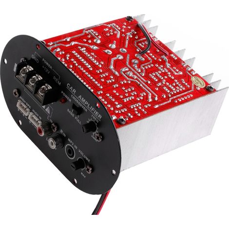 Placa amplificadora de coche de alta potencia de 12 V para subwoofer Pure Core de tono completo de 120 W.