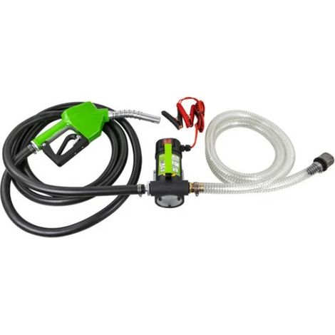 JBM 53609 Pompa di distribuzione gasolio 175 W con pistola (1/3)