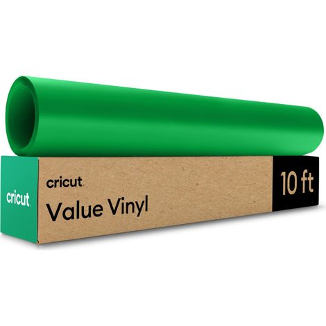 Vinyle Adhésif Permanent pour Plotter Rouleau 30,5 cm x 3 m Vert Vinyle Auto-Adhésif pour Décoration, Stickers et Mur (1/5)