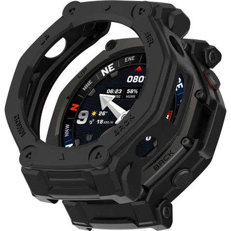 Custodia protettiva per Amazfit T-Rex 3 Pro, nera (1/5)