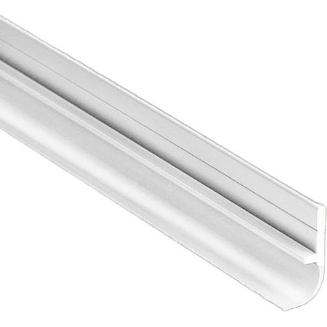 2 Stück Türbodendichtung 90 x 4 cm Flexibel Wetterfest Weiß (1/5)