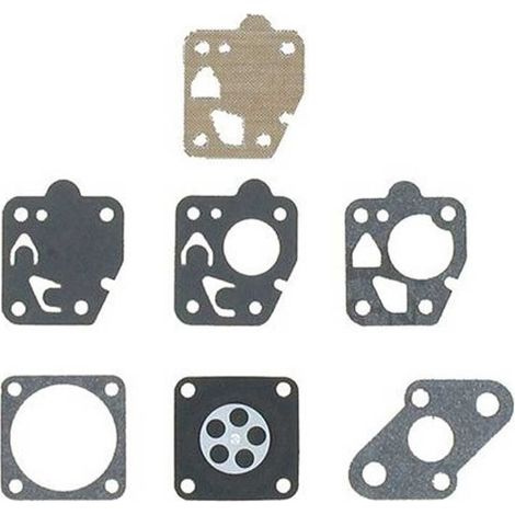 Kawasaki Power Tools – Kit membranes pour carburateur adaptable – Accessoire moteur thermique – Compatible avec Kawasaki, Poulan, Shindaiwa, Homelite
