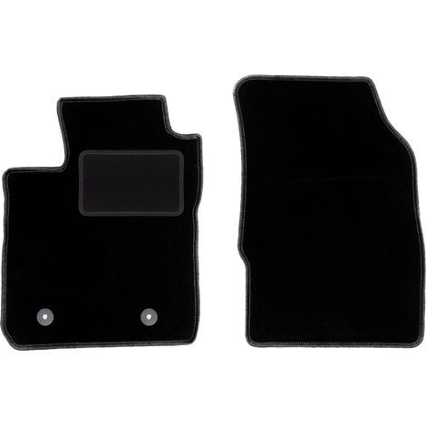Alfombrillas delanteras para Ford EcoSport MK2 crossover (2012-2017) color negro (1/5)