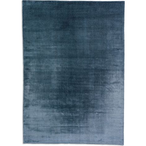 SW Tapis «Aura» bleu 170 x 240 cm Tapis à poils doux (1/5)