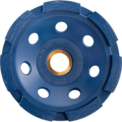 PFERD Diamant-Teller DCW 1R PSF 100x6x22,23 mm zum egalisieren von Beton und Estrich (1/2)
