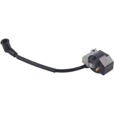 Lot de 2 bobine d'allumage métal compatible Stihl FS55/FS46/FC55/FS38, pour débroussailleuse, étincelle élevée et économie d'énergie (1/5)