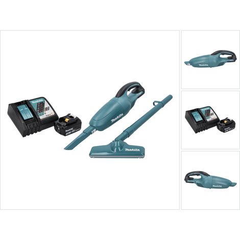 Makita DCL 180 RF1 Akku Staubsauger 18 V Grün + 1x Akku 3,0 Ah + Ladegerät