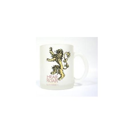 SD toys Tazza di vetro, Lannister Game of Thrones, colore traslucido