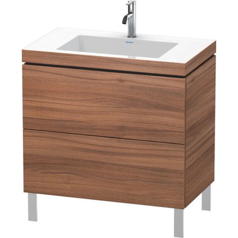 Lavabo para muebles Duravit L-Cube c-bonded con base de pie, (1/3)