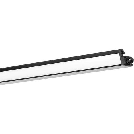 lámpara led de solapar nook pir. aluminio/plástico. interior ip20. iluminación interior largo lámpara 863