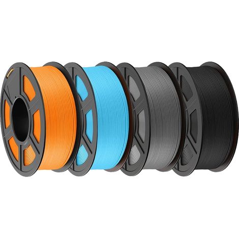 Filamento para impresora 3D, alta resistencia, impresión suave, PLA CS SOSBGYBK (1/2)