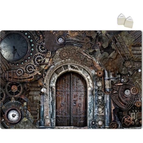 PORTA TEMPORALE - POSTER in PVC da 3mm - Misura: 70x100 cm