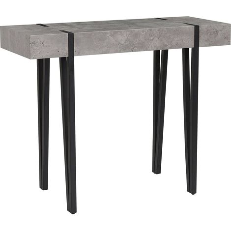 Console Table ADENA Grey Concrete Effect (1/5)