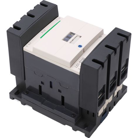 Contacteur CA 150 A, bobine en cuivre, contacts argentés, boîtier en polycarbonate ignifugé, équipement de distribution électrique 380 V (1/5)
